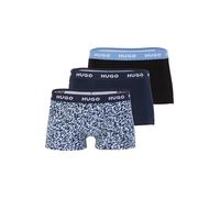 HUGO Calzoncillo boxer navy / azul claro / negro / blanco XL EUR