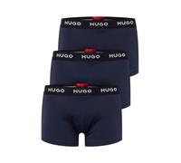 HUGO Calzoncillo boxer navy / negro / blanco M navy / negro / blanco