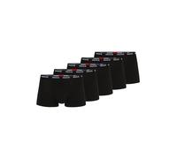 HUGO Calzoncillo boxer negro / blanco, Talla M