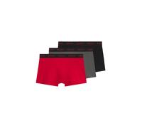 HUGO Calzoncillo boxer piedra / rojo vivo / negro L EUR