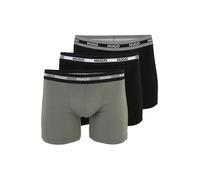 HUGO Calzoncillo boxer 'PLANET' gris / negro / blanco XL gris / negro / blanco