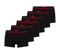 HUGO Calzoncillo boxer rojo claro / negro M EUR