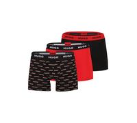 HUGO Calzoncillo boxer rojo / negro / blanco M rojo / negro / blanco