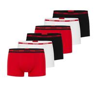HUGO Calzoncillo boxer rojo / negro / blanco S EUR