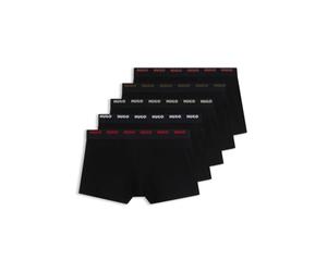 Hugo Calzoncillos para Hombre de Cinco Paquetes 10268005 01, Charcoal 012, L