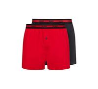 HUGO Calzoncillos Tipo bóxer para Hombre de algodón con Logotipo en la Cintura, Open Red641, S