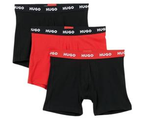Hugo Calzoncillos Tipo bóxer para Hombre, Paquete Triplet, 10268005, Charcoal 013, XL