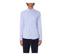 Hugo- Camisa a Rayas Slim Fit de Algodón- Shirts- Hombre- Azul- M- Camisa a Rayas Slim Fit de Algodón