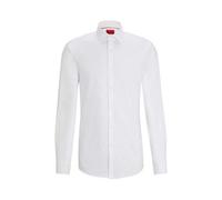 Hugo- Camisa casual blanca para hombre- Shirts- Hombre- Blanco- 7XL- Camisa casual blanca para hombre