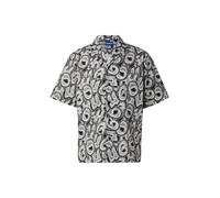 HUGO Camisa 'Eligino' azul noche / gris / gris claro XXL azul noche / gris / gris claro