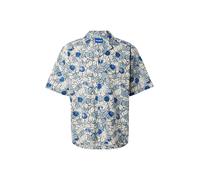 HUGO Camisa relaxed fit en popelín de algodón estampado - StyleEligino, 50545357 Azul estampado M