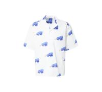 HUGO Camisa relaxed fit con logo estampado - StyleEligino, 50561691 Blanco estampado S