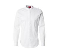 HUGO Camisa slim fit de algodón elástico con cuello mao - StyleKaleb, 50544949 Blanco 39