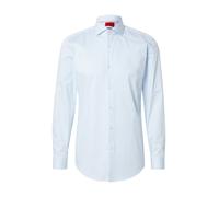 HUGO Camisa slim fit en sarga de algodón de planchado fácil - StyleKason, 50482056 Celeste 43