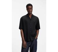 HUGO Camisa oversize fit con detalle de logo apilado - StyleEspino, 50560593 Negro S