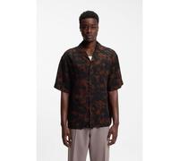 HUGO Camisa oversize fit con estampado digital - StyleEspino, 50560596 Negro estampado XXL