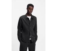 HUGO Camisa oversize fit de algodón - StyleEnaso, 50556440 Gris oscuro S