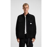 HUGO Camisa oversize fit de pana de algodón - StyleEkynone, 50549793 Negro S