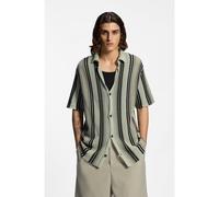 HUGO Camisa relaxed fit de punto abierto de algodón - StyleSeesorn, 50557362 Cal S