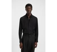 HUGO Camisa slim fit con motivo jacquard - StyleKenno, 50550513 Negro 40