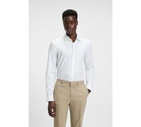 HUGO Camisa slim fit de algodón con logos en jacquard - StyleKenno, 50544934 Blanco 45