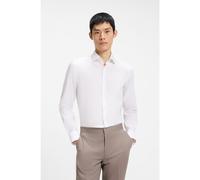 HUGO Camisa slim fit en algodón elástico - StyleKenno, 50484023 Blanco 43