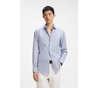 HUGO Camisa slim fit en algodón Oxford con puños clásicos - StyleKenno, 50554797 Rayas azules 38