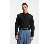 HUGO Camisa slim fit en popelín de algodón de planchado fácil - StyleKaleb, 50554690 Negro 44