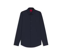 HUGO Camisa slim fit en popelín de algodón de planchado fácil - StyleKenno, 50289499 Azul oscuro 48