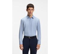 HUGO Camisa slim fit en popelín de algodón de planchado fácil - StyleKenno, 50289499 Celeste 37