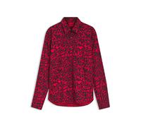 HUGO Camisa slim fit en popelín de algodón estampado - StyleErmo, 50520097 Rojo L