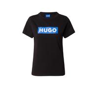 HUGO Camiseta azul / negro / blanco M azul / negro / blanco