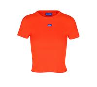 HUGO Camiseta corta ajustada naranja | S