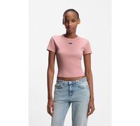 HUGO Camiseta azul / rosa / blanco M azul / rosa / blanco