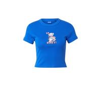 HUGO Camiseta 'Dalia' azul / lila claro / negro / blanco, Talla XL