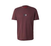 HUGO Camiseta 'Danotie' marrón castaño L marrón castaño