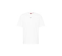 HUGO Camiseta 'Dapolino' negro / offwhite M EUR