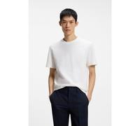 HUGO Camiseta de algodón con efecto arrugado - StyleDeno, 50564645 Natural XXL