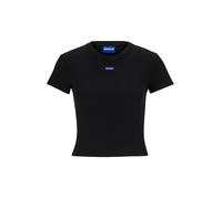 HUGO Camiseta 'Baby' azul / negro / blanco M azul / negro / blanco