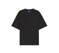 HUGO Camiseta de Lagodón Negra Smiley 50519984-002 L