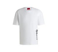 Hugo Camiseta de Playa para Hombre, Blanco, XL