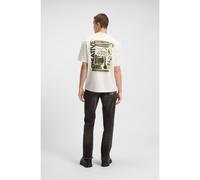 HUGO Camiseta de punto de algodón con ilustración Happy HUGO - StyleNylix, 50543496 Natural XL