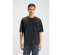 HUGO Camiseta de punto de algodón con logo dividido - StyleDarfel, 50542836 Negro XL