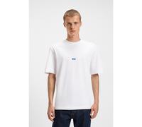HUGO Camiseta 'Nieros' azul / blanco XXL azul / blanco