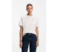 HUGO Camiseta de punto de algodón con un diseño gráfico estampado - StyleVintage Tee_26, 50570362 Natural M