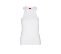 HUGO Camiseta de tirantes slim fit en mezcla de algodón elástico - StyleThe Plain Tank, 50515651 Blanco L