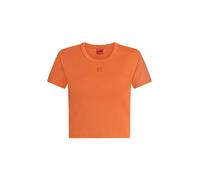 HUGO Camiseta 'Delanor' mandarina M mandarina