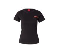 HUGO Camiseta 'Deloris_6' rojo / negro XS EUR