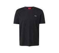 HUGO Camiseta 'Dero' negro / blanco M EUR
