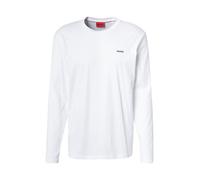 HUGO Camiseta 'Derol 222' negro / blanco, Talla M